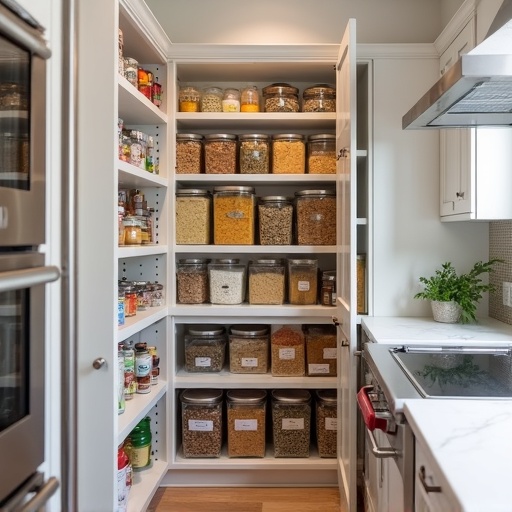 Despensa depois da organização