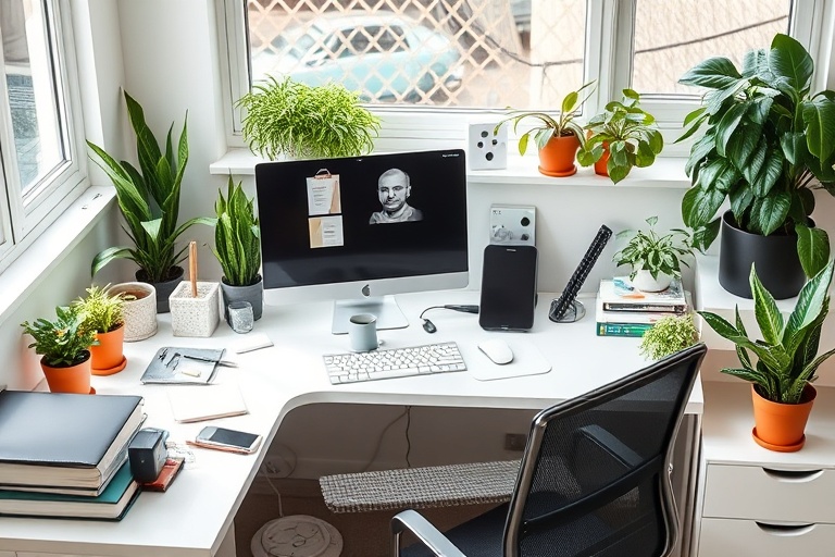 Organização de escritórios e home office